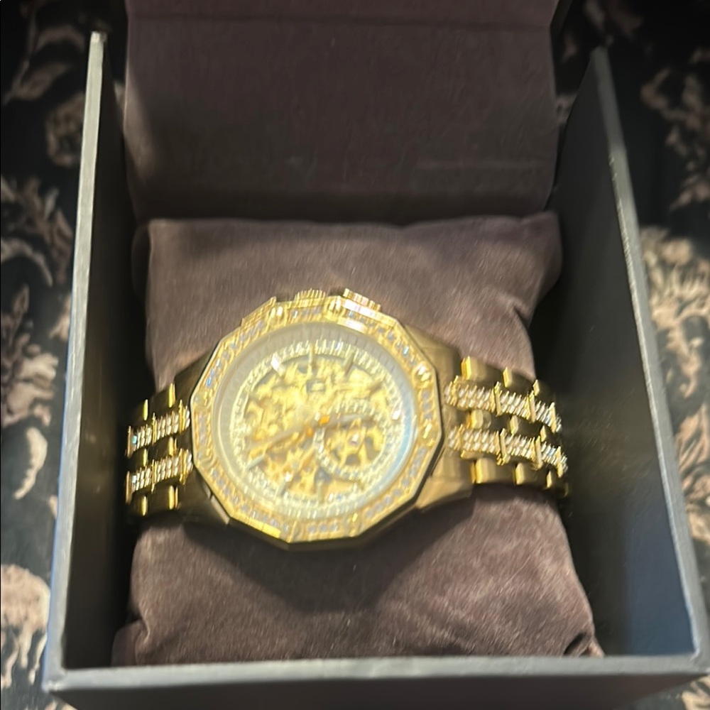 Gold Luxury Men's Watch Bulova Automatic